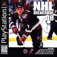 NHL Breakaway 98 Playstation  box art